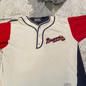 Vintage Atlanta Braves jersey style T-Shirt